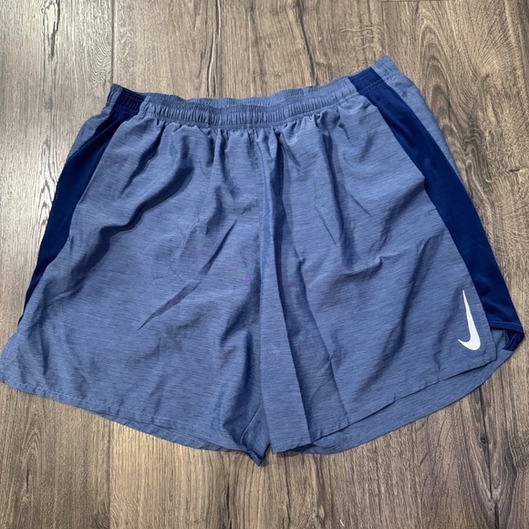 Nike Dri-FIT Navy Blue running Shorts size XXL - Picture 3 of 7